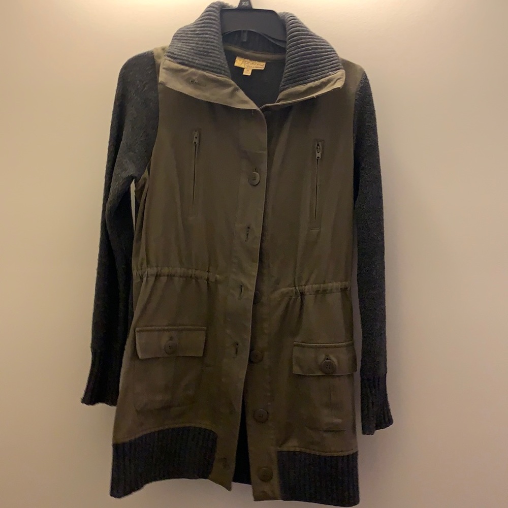 Princess Vera Wang Utility‎ Olive Green Jacket Junior M